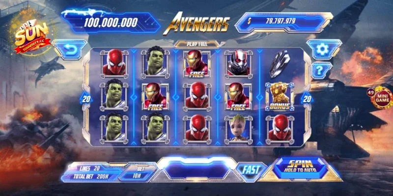 Nổ hũ Anvengers Khám phá sảnh cược Nổ hũ Anvengers