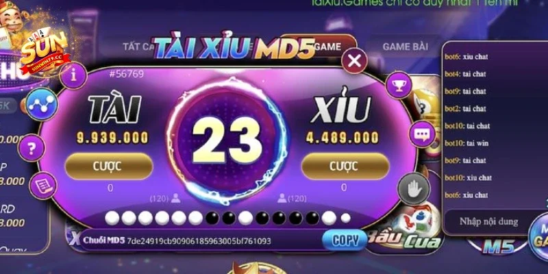 Tài xỉu MD5 Sunwin Tài xỉu MD5 Sunwin là gì