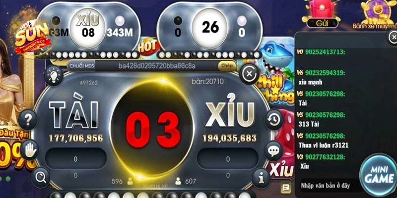 Tài xỉu MD5 Sunwin Sử dụng mã khuyến mãi cá cược MD5 tối ưu vốn cược